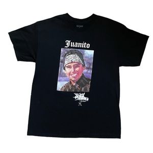 Blood in blood out Juanito painting graphic t shirt